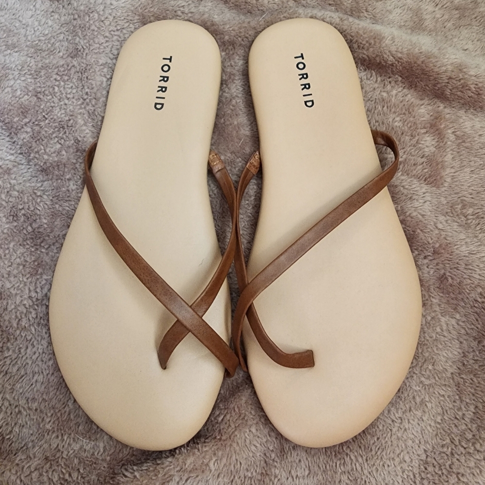 Torrid Tan Strappy Sandals